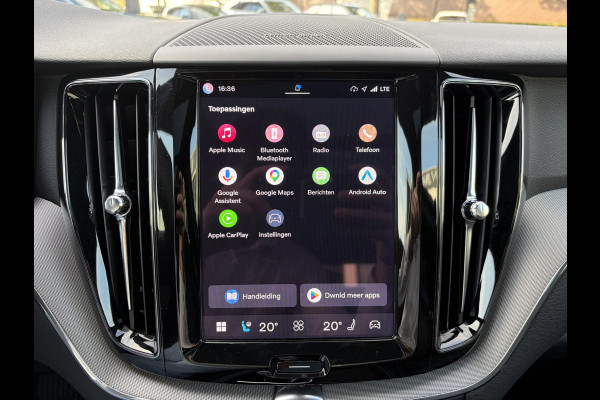 Volvo XC60 2.0 T6 Plug-in hybrid AWD Plus Black Edition NAPPALEDER + STOELVENTILATIE| HARMAN KARDON| PANO| 360 CAMERA| MEMORY STOELEN|