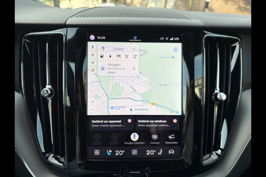 Volvo XC60 2.0 T6 Plug-in hybrid AWD Plus Black Edition NAPPALEDER + STOELVENTILATIE| HARMAN KARDON| PANO| 360 CAMERA| MEMORY STOELEN|