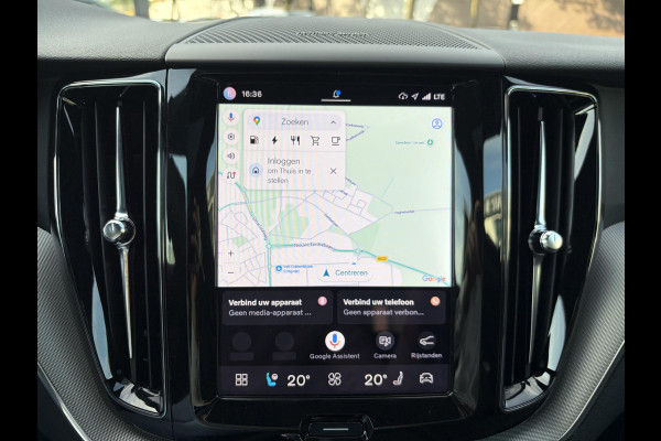Volvo XC60 2.0 T6 Plug-in hybrid AWD Plus Black Edition NAPPALEDER + STOELVENTILATIE| HARMAN KARDON| PANO| 360 CAMERA| MEMORY STOELEN|