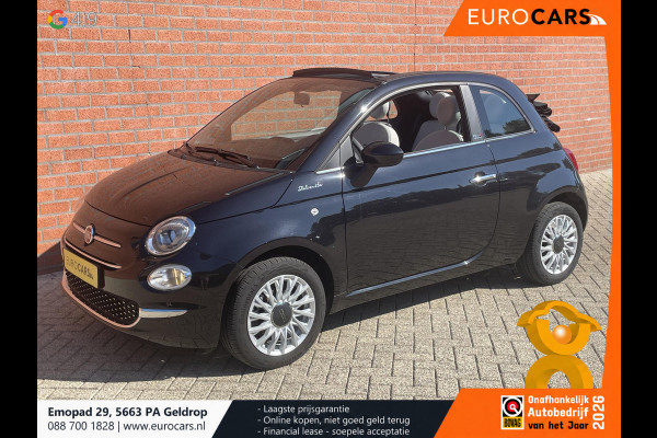 Fiat 500C 1.0 Hybrid 69pk Dolcevita Navigatie Apple Carplay/Android Auto Parkeersensor achter Cruise Control Climatronic