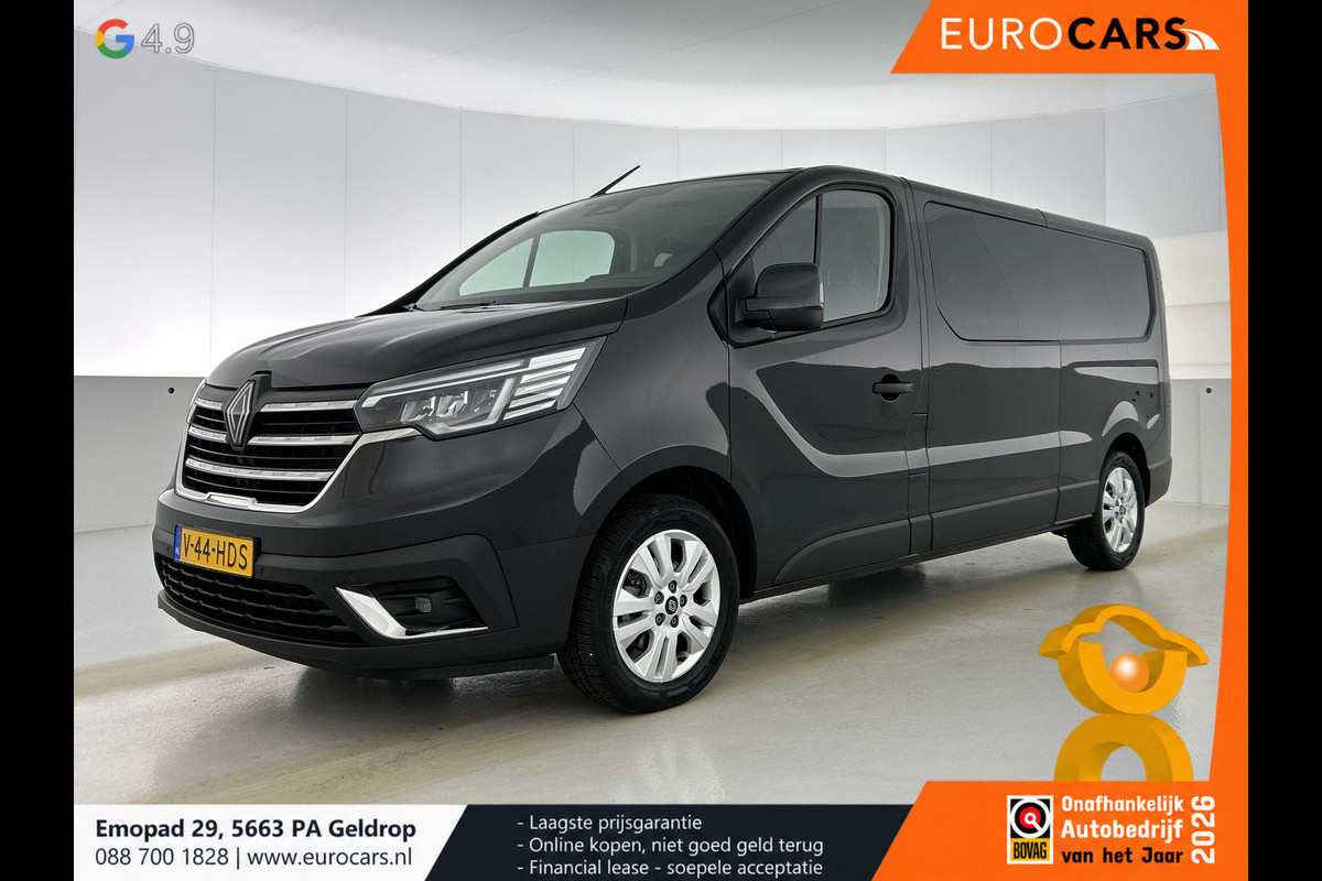 Renault Trafic 2.0 Blue dCi 150 EDC T30 L2H1 Advance Dubbele Cabine Navigatie Airco Lichtmetalen velgen Betimmering Trekhaak Camera Parkeer sensoren Dab