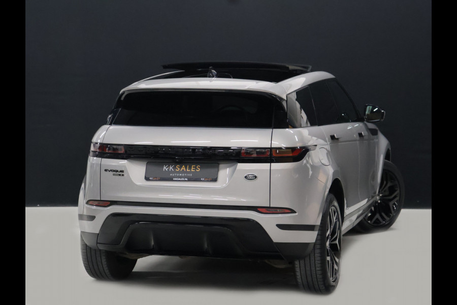 Land Rover Range Rover Evoque 1.5 P300e AWD R-Dynamic SE [SCHUIFKANTELDAK, MERIDIAN, APPLE CARPLAY, ANDROID, MEMORY SEATS, CAMERA, VOL LEDER, ELEKTRISCHE ACHTERKLEP, PDC V+A, PARKEER ASSISTENT, CRUISE CONTROL, GROOT NAVIGATIE, DIGITAL DASH, LED, NI