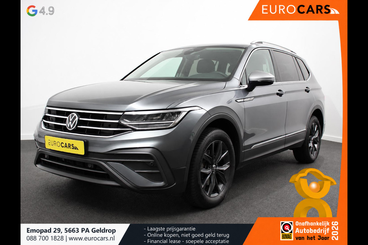 Volkswagen Tiguan Allspace 1.5 TSI DSG Life 7p. Navigatie Adaptieve Cruise Control Camera Elektrische Achterklep Elektrische Trekhaak Climate control Apple Carplay/ Android Auto
