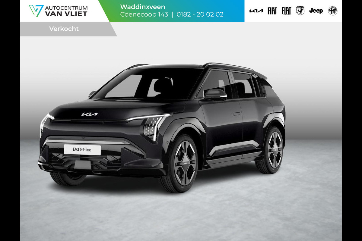 Kia EV3 GT-Line Business Edition 81.4 kWh | Navi. | Clima. | Adapt. Cruise. | Dodehoekassistentie | Stoel&Stuur Verwarming | Harman Kardon
