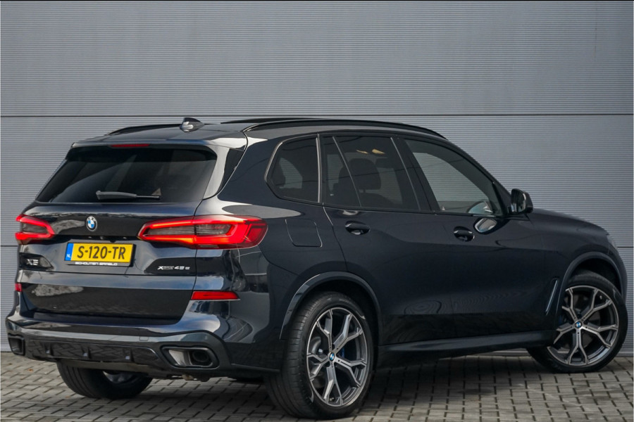 BMW X5 xDrive45e High Executive M-Sport Laser Pano H/K 360° Luchtv 21"