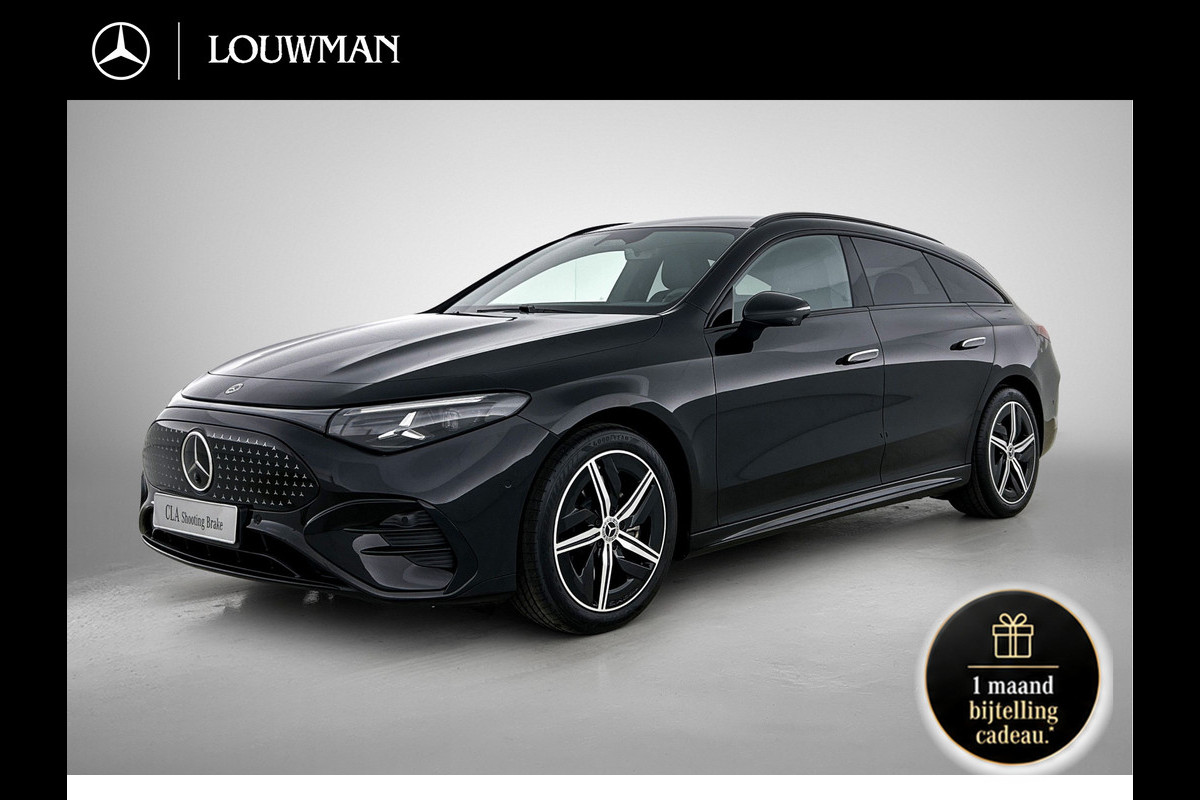 Mercedes-Benz CLA-Klasse Shooting Brake 250+ Business Solution AMG 85 kWh | Nightpakket | Trekhaak | Warmtewerend, donkergetint glas | Massagefunctie | Vast panoramadak | 18 inch vijfspaaks AMG-velgen |