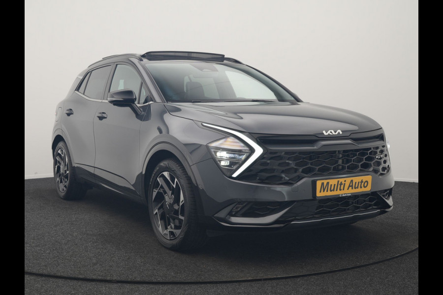 Kia Sportage 1.6 T-GDi AWD GT-PlusLine PHEV 265pk Dealer O.H. | SOH 98% | Trekhaak Afn. | Panodak | 360 Camera | Adaptive Cruise | Harman / Kardon | Lederen Sportstoelen Memory & Ventilatie | BLIS | Keyless | Stoelen & Stuur Verwarmd | Apple Carplay | Plug In Hybrid |