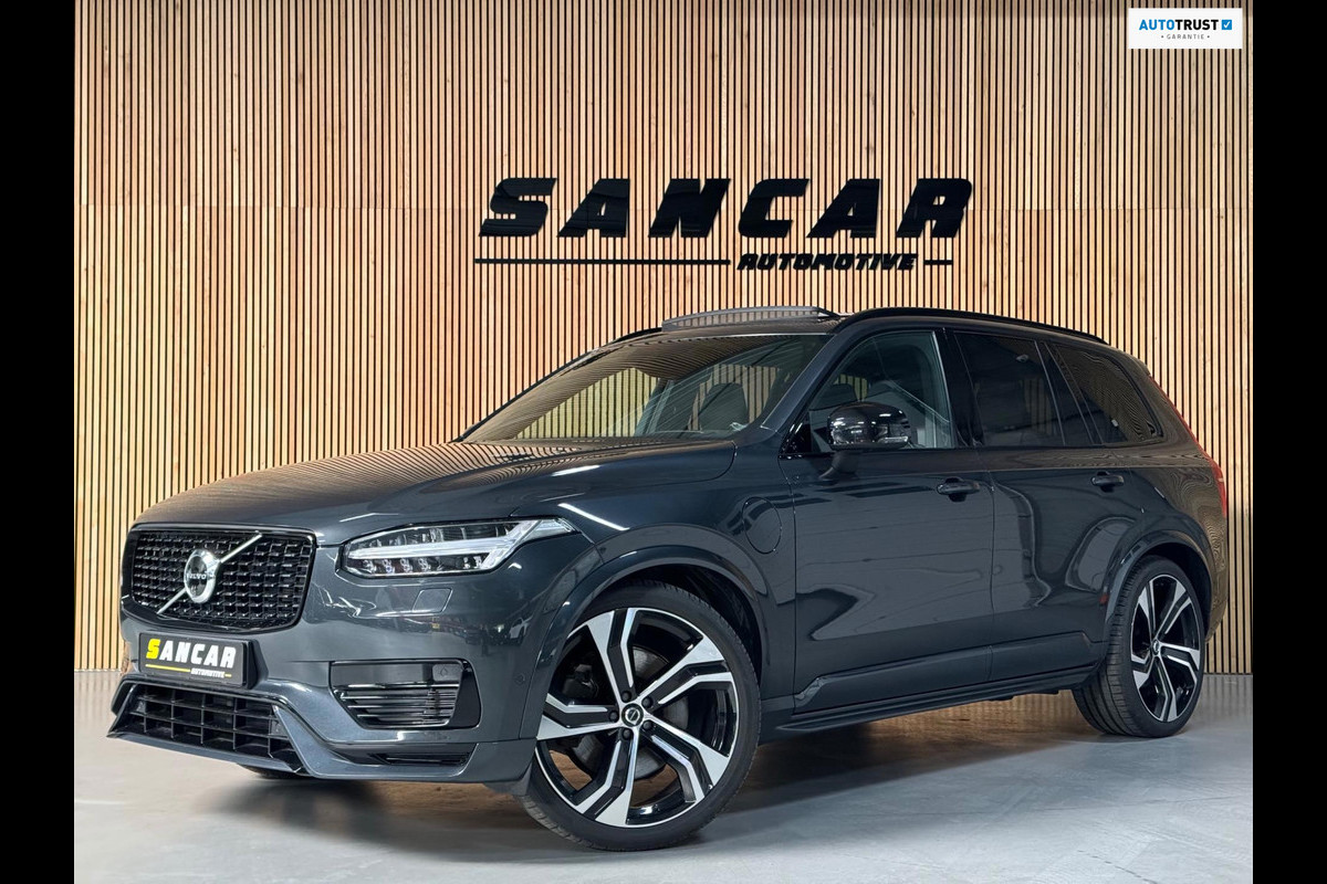 Volvo XC90 2.0 T8 Recharge AWD R-Design LONG RANGE|PANO|LUCHTVERING|TREKHAAK|H&K|HUD|360 CAM|22 INCH