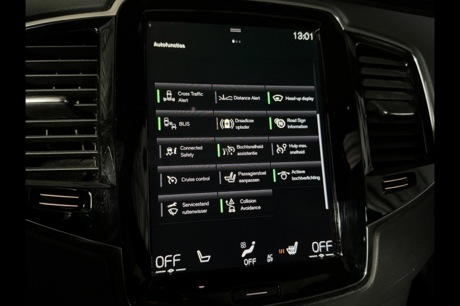 Volvo XC90 2.0 T8 Recharge AWD R-Design LONG RANGE|PANO|LUCHTVERING|TREKHAAK|H&K|HUD|360 CAM|22 INCH
