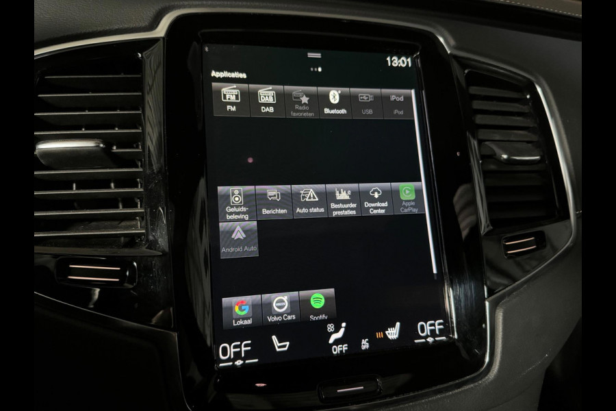 Volvo XC90 2.0 T8 Recharge AWD R-Design LONG RANGE|PANO|LUCHTVERING|TREKHAAK|H&K|HUD|360 CAM|22 INCH
