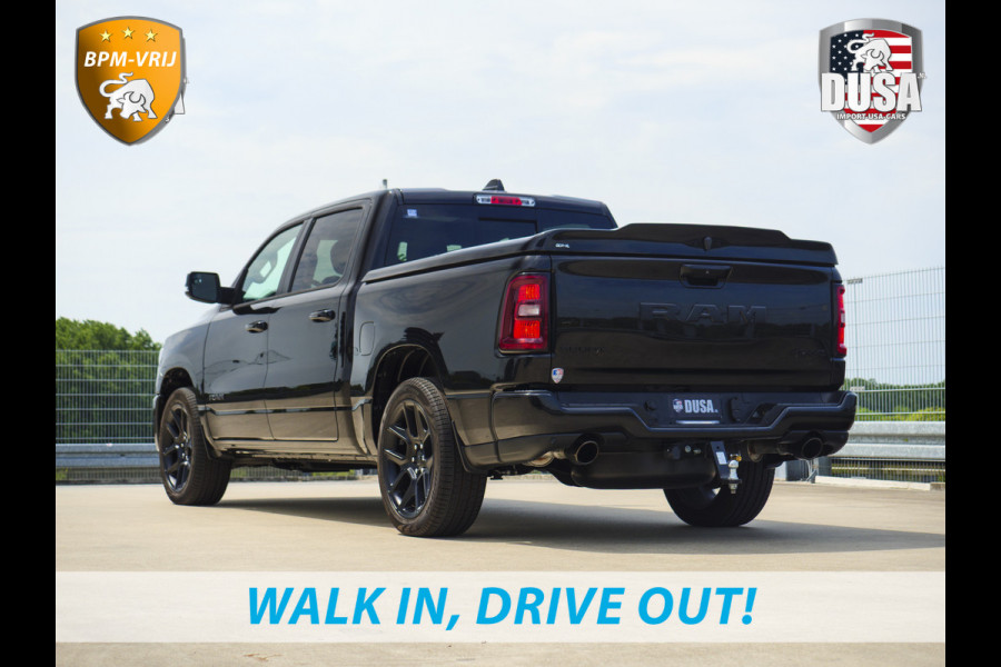 Dodge Ram 1500 | Sport | Night Edition | 3.0L I6 Hurricane | 4X4 | BPM-VRIJ | 14,4-inch Touchscreen | Passenger Display | Getoonde accessoires zijn verkrijgbaar tegen meerprijs