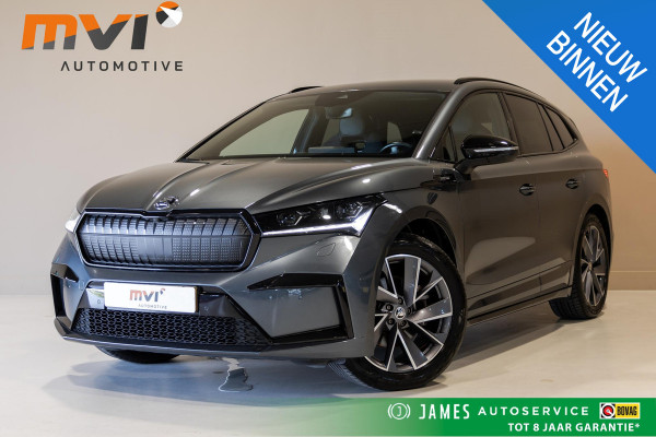 Škoda ENYAQ iV 60 Sportline SOH 92% / 180pk / NAP / Trekhaak / Achteruitrij camera /