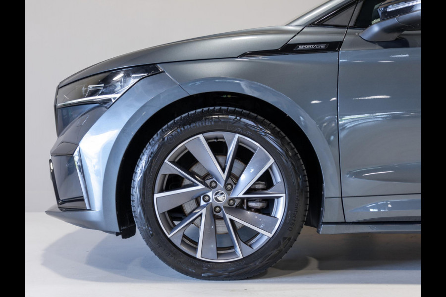 Škoda ENYAQ iV 60 Sportline SOH 92% / 180pk / NAP / Trekhaak / Achteruitrij camera /