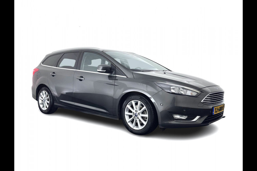 Ford FOCUS Wagon 1.5 TDCI Titanium (INCL.BTW) *NAVI-FULLMAP | HEATED-COMFORTSEATS | CAMERA | KEYLESS | PRIVACY-GLASS | ECC | PDC | CRUISE | 16''ALU*