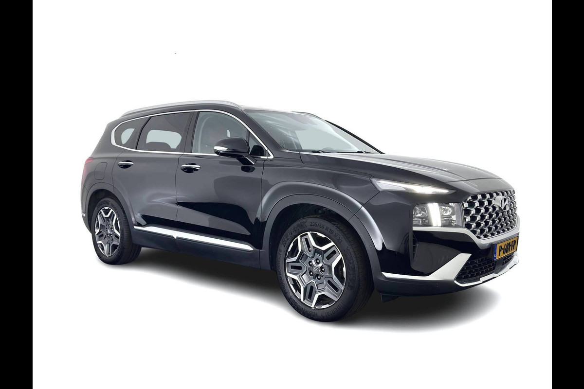 Hyundai Santa Fe 1.6 T-GDI PHEV Premium (Plug-in) (INCL-BTW) *HEAD-UP | LEATHER | FULL-LED | ADAPTIVE-CRUISE | TOP-VIEW | BLINDSPOT | MEMORY-PACK | DIGI-COCKPIT | SHIFTPADDLES | PRIVACYGLASS | NAVI-FULLMAP | 19''ALU | TOWBAR*