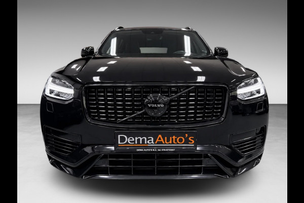 Volvo XC90 2.0 T8 Recharge R-DESIGN 7P BLACK-LINE 22'' L-RANGE LEDER/H-UP/M+KOELING-STOELEN/360CAM/ADAPT-CRUISE///