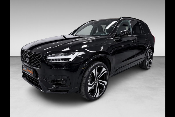 Volvo XC90 2.0 T8 Recharge R-DESIGN 7P BLACK-LINE 22'' L-RANGE LEDER/H-UP/M+KOELING-STOELEN/360CAM/ADAPT-CRUISE///
