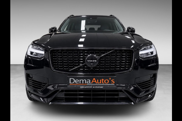 Volvo XC90 2.0 T8 Recharge R-DESIGN 7P BLACK-LINE 22'' L-RANGE LEDER/H-UP/M+KOELING-STOELEN/360CAM/ADAPT-CRUISE///
