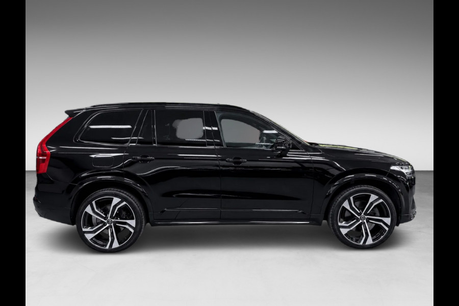 Volvo XC90 2.0 T8 Recharge R-DESIGN 7P BLACK-LINE 22'' L-RANGE LEDER/H-UP/M+KOELING-STOELEN/360CAM/ADAPT-CRUISE///