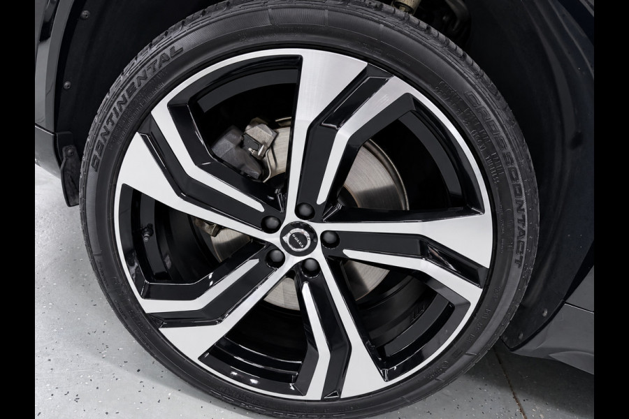Volvo XC90 2.0 T8 Recharge R-DESIGN 7P BLACK-LINE 22'' L-RANGE LEDER/H-UP/M+KOELING-STOELEN/360CAM/ADAPT-CRUISE///