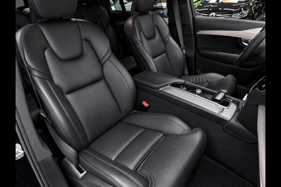 Volvo XC90 2.0 T8 Recharge R-DESIGN 7P BLACK-LINE 22'' L-RANGE LEDER/H-UP/M+KOELING-STOELEN/360CAM/ADAPT-CRUISE///