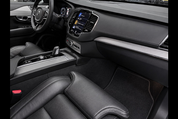 Volvo XC90 2.0 T8 Recharge R-DESIGN 7P BLACK-LINE 22'' L-RANGE LEDER/H-UP/M+KOELING-STOELEN/360CAM/ADAPT-CRUISE///