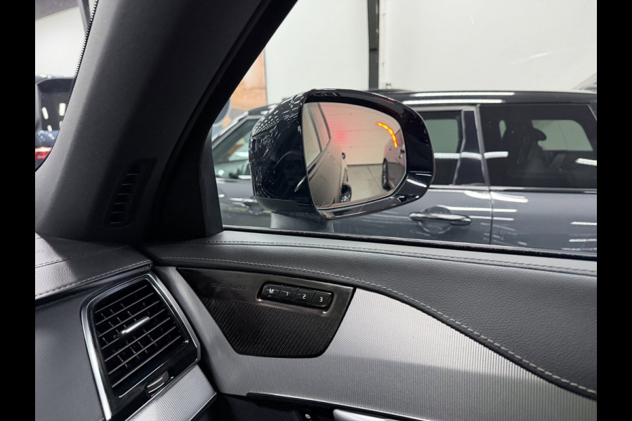 Volvo XC90 2.0 T8 Recharge R-DESIGN 7P BLACK-LINE 22'' L-RANGE LEDER/H-UP/M+KOELING-STOELEN/360CAM/ADAPT-CRUISE///