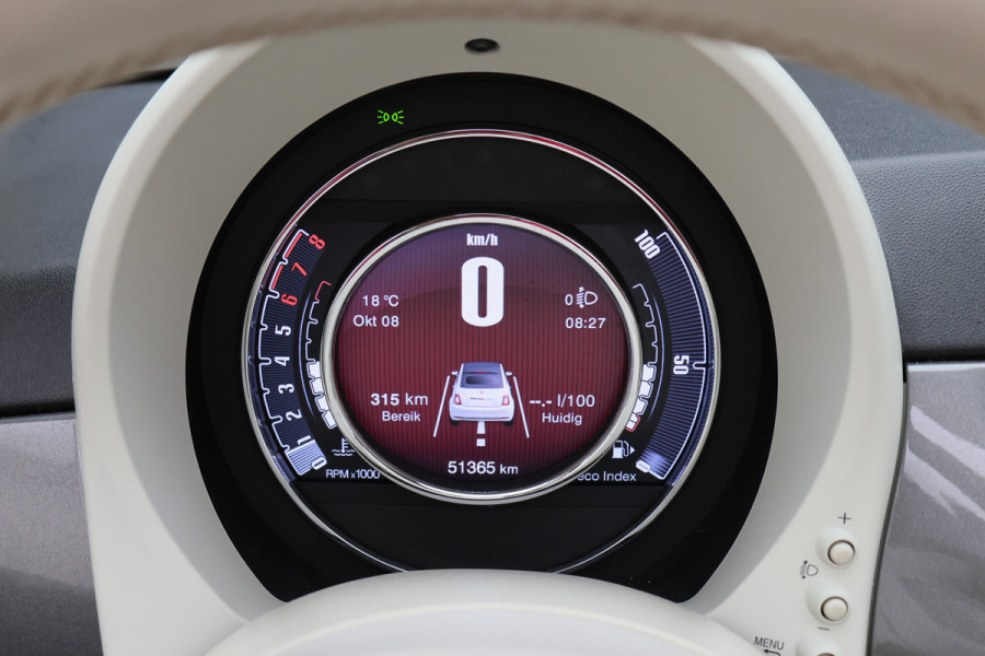 Fiat 500C 1.0 Hybrid Dolcevita Climate, Cruise, Apple Carplay, PDC, 16"