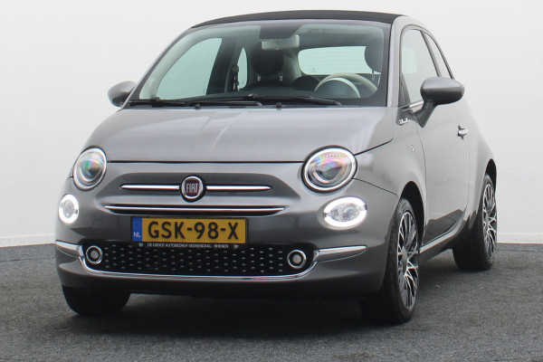Fiat 500C 1.0 Hybrid Dolcevita Climate, Cruise, Apple Carplay, PDC, 16"