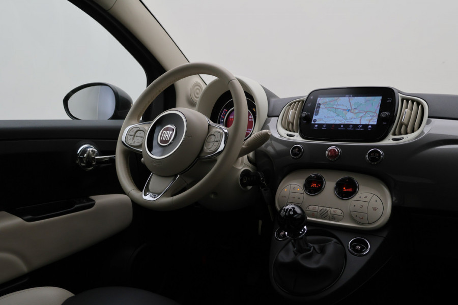 Fiat 500C 1.0 Hybrid Dolcevita Climate, Cruise, Apple Carplay, PDC, 16"