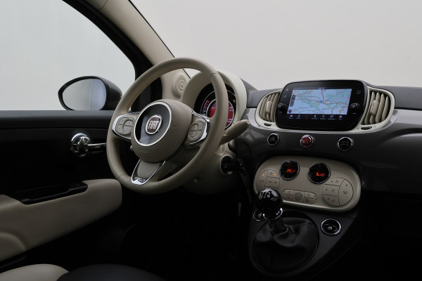 Fiat 500C 1.0 Hybrid Dolcevita Climate, Cruise, Apple Carplay, PDC, 16"