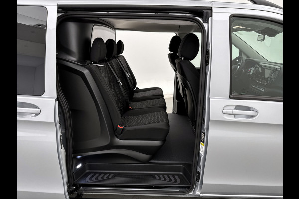 Mercedes-Benz Vito 119 CDI Pro DC Extra lang 19 Inch Lichtmetaal Dubbele cabine Sidebars Dubbele Schuifdeur Multibeam LED Trekhaak Achteruitrijcame
