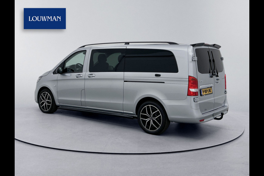 Mercedes-Benz Vito 119 CDI Pro DC Extra lang 19 Inch Lichtmetaal Dubbele cabine Sidebars Dubbele Schuifdeur Multibeam LED Trekhaak Achteruitrijcame