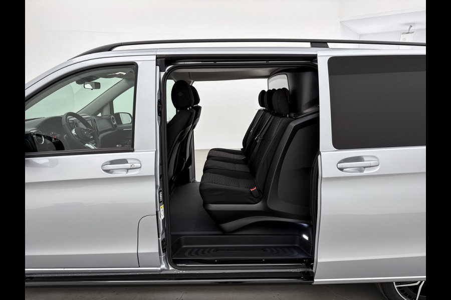 Mercedes-Benz Vito 119 CDI Pro DC Extra lang 19 Inch Lichtmetaal Dubbele cabine Sidebars Dubbele Schuifdeur Multibeam LED Trekhaak Achteruitrijcame