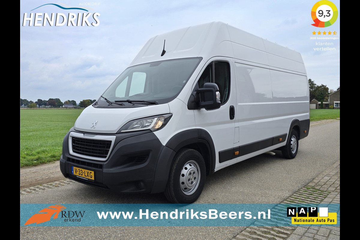 Peugeot Boxer 435 2.2 BlueHDi L4 H3 - 165 Pk - Euro 6 - Airco - ParkeerCamera - Laadklep