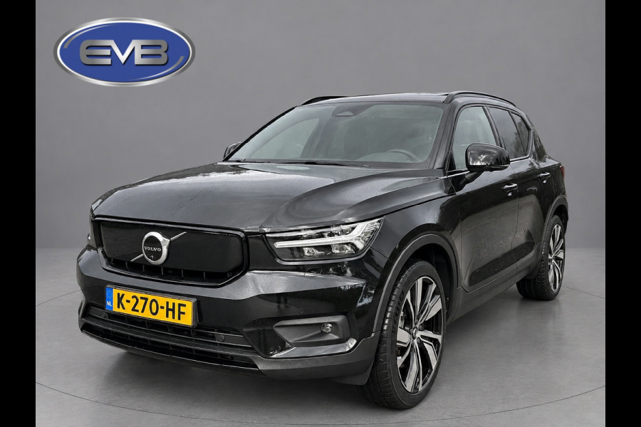 Volvo XC40 Recharge P8 AWD R-Design, panoramadak, electr bedienbare trekhaak, VOL OPTIES, 1 e eigenaar, Origineel NL auto met nap