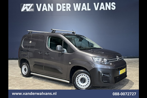 Citroën Berlingo 1.6 BlueHDI 100pk L1H1 Euro6 Airco | Navigatie | Apple Carplay | Cruisecontrol | Sidebars Dakdragers, Android Auto, Parkeersensoren, Zijdeur