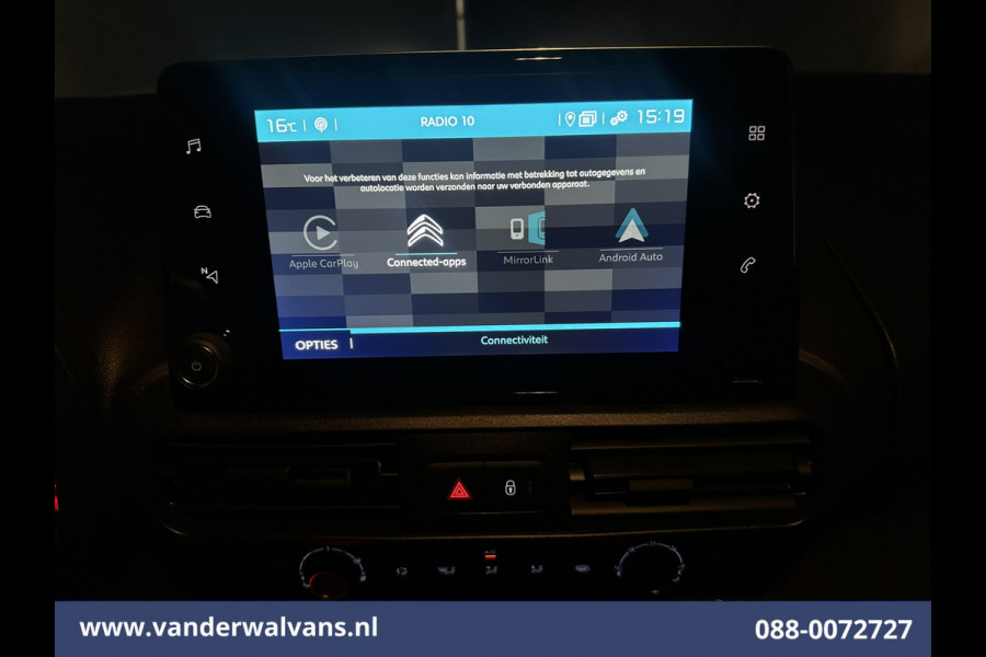 Citroën Berlingo 1.6 BlueHDI 100pk L1H1 Euro6 Airco | Navigatie | Apple Carplay | Cruisecontrol | Sidebars Dakdragers, Android Auto, Parkeersensoren, Zijdeur
