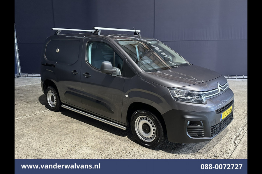 Citroën Berlingo 1.6 BlueHDI 100pk L1H1 Euro6 Airco | Navigatie | Apple Carplay | Cruisecontrol | Sidebars Dakdragers, Android Auto, Parkeersensoren, Zijdeur