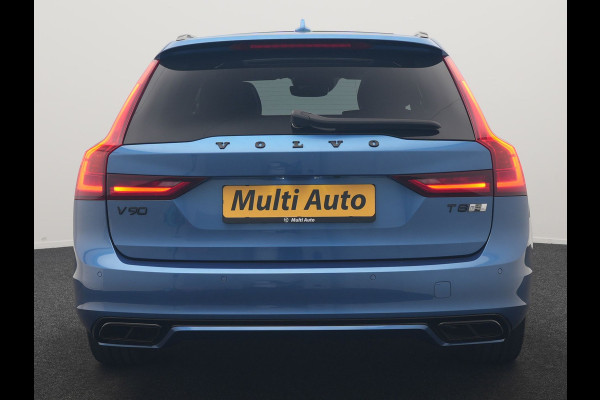 Volvo V90 T8 AWD Twin Engine R-Design Polestar Engineerd PHEV 407pk Dealer O.H. | Trekhaak Af Fabriek | Four C Luchtvering | Panodak | Head Up | Adaptive Cruise | Bowers & Wilkins | 360 Camera | Alcantara Sportstoelen Memory & Verwarmd | Stuur Verwarmd | Apple Carplay |  20"L.M | Plug In Hybrid |