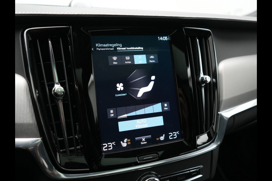 Volvo V90 T8 AWD Twin Engine R-Design Polestar Engineerd PHEV 407pk Dealer O.H. | Trekhaak Af Fabriek | Four C Luchtvering | Panodak | Head Up | Adaptive Cruise | Bowers & Wilkins | 360 Camera | Alcantara Sportstoelen Memory & Verwarmd | Stuur Verwarmd | Apple Carplay |  20"L.M | Plug In Hybrid |