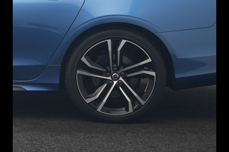 Volvo V90 T8 AWD Twin Engine R-Design Polestar Engineerd PHEV 407pk Dealer O.H. | Trekhaak Af Fabriek | Four C Luchtvering | Panodak | Head Up | Adaptive Cruise | Bowers & Wilkins | 360 Camera | Alcantara Sportstoelen Memory & Verwarmd | Stuur Verwarmd | Apple Carplay |  20"L.M | Plug In Hybrid |
