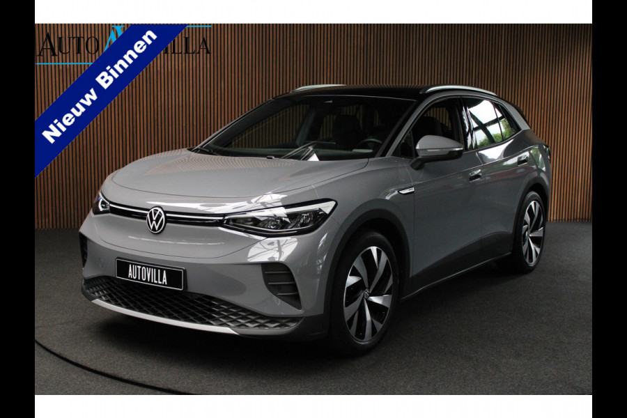 Volkswagen ID.4 Pro Navi HUD ACC Camera Warmtep. Carplay PDC Stuurverwarm. LM velgen Climate (3 zone) Interieur voorverwarming & koeling