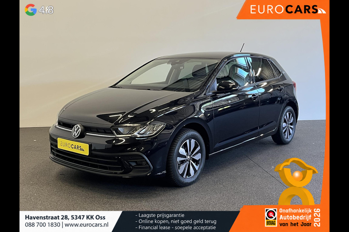 Volkswagen Polo 1.0 TSI Automaat Goal Navigatie Apple Carplay/Android Auto Parkeersensoren Adaptive Cruise Control Stoelverwarming Matrix LED koplampen Climate Control Lichtmetalen velgen