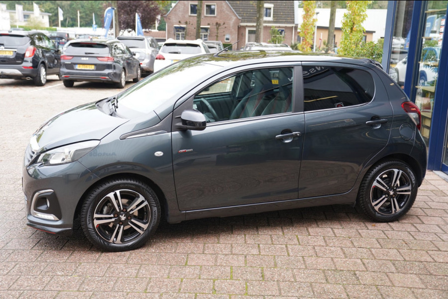 Peugeot 108 1.0 e-VTi GT-Line|Prijs rijklaar incl. 12 mnd garantie| Camera Carplay Airco LMV Bluetooth Keyless entry + start