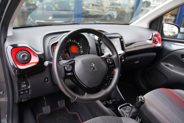 Peugeot 108 1.0 e-VTi GT-Line|Prijs rijklaar incl. 12 mnd garantie| Camera Carplay Airco LMV Bluetooth Keyless entry + start