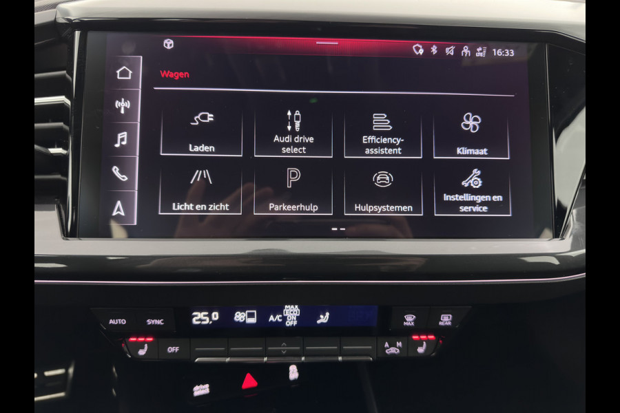 Audi Q4 e-tron 40 S edition 77 kWh (3-Fase-11kW) (INCL.BTW) *HEAT-PUMP | LEATHER-FABRIC | MATRIX-LED | ADAPTIVE-CRUISE | CAMERA | DIGI-COCKPIT | KEYLESS | AMBIENT-LIGHT | AUDI-SOUND | NAVI-FULLMAP | PRIVACY-GLASS | ECC | PDC | 20''ALU*