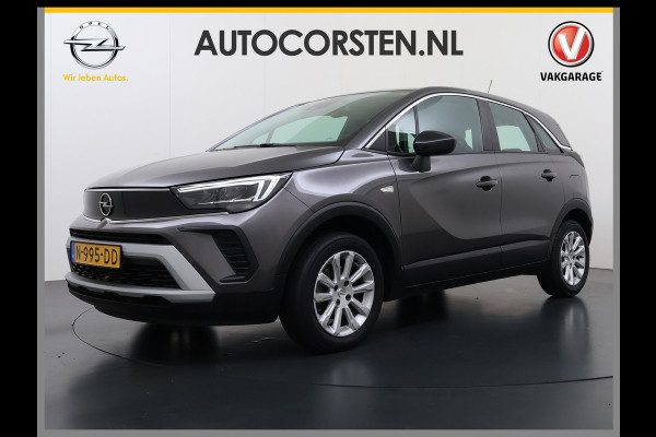 Opel Crossland 1.2T 111pk Camera Apple/Android CruiseControl Pdc Bordherk. Lane-dep. Led Aut.Verlichting Isofix Tel. Ecc Elek.Ramen/Spiegels 16''LM Nieuw Model! 1.2 Turbo Elegance NL-auto!
