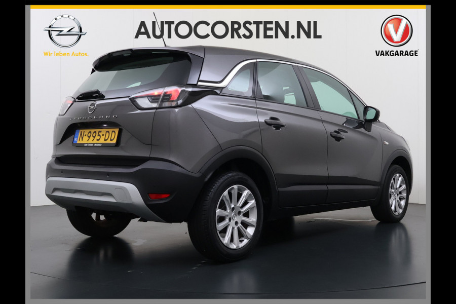 Opel Crossland 1.2T 111pk Camera Apple/Android CruiseControl Pdc Bordherk. Lane-dep. Led Aut.Verlichting Isofix Tel. Ecc Elek.Ramen/Spiegels 16''LM Nieuw Model! 1.2 Turbo Elegance NL-auto!