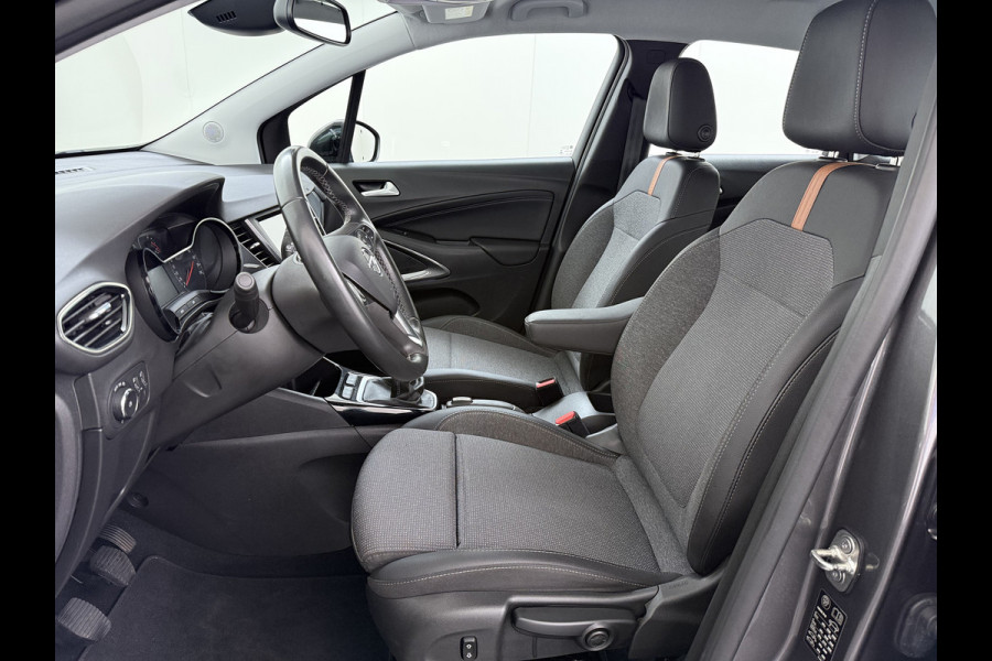 Opel Crossland 1.2T 111pk Camera Apple/Android CruiseControl Pdc Bordherk. Lane-dep. Led Aut.Verlichting Isofix Tel. Ecc Elek.Ramen/Spiegels 16''LM Nieuw Model! 1.2 Turbo Elegance NL-auto!
